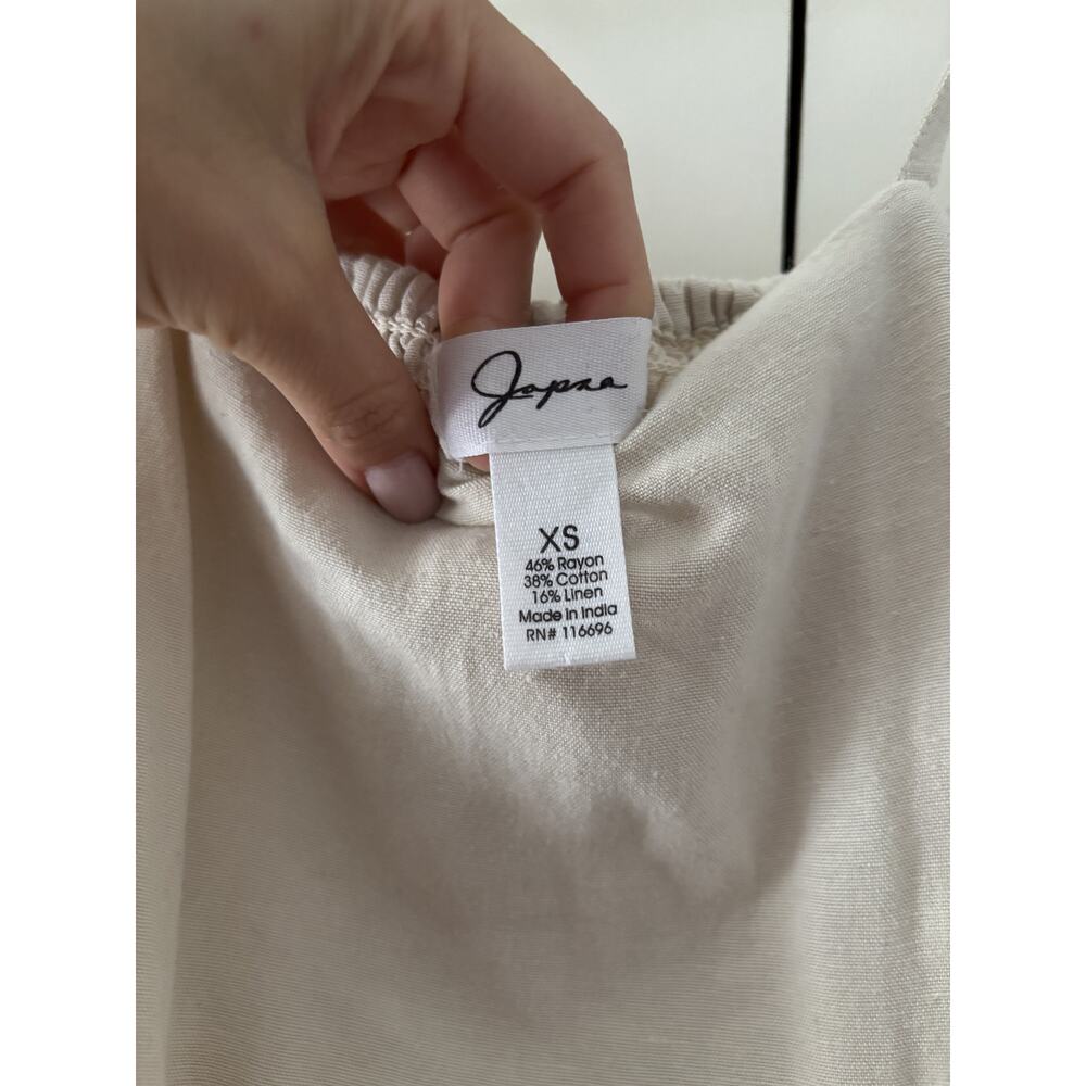 Japna Beige Lightweight Spaghetti Strap Maxi Dress XS - Picture 6 of 7